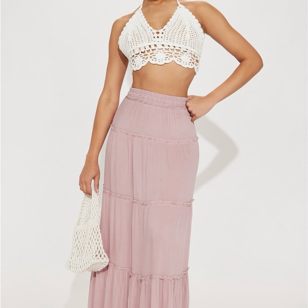 Fashion Nova Blush Maxi Skirt - Picture 2 of 2